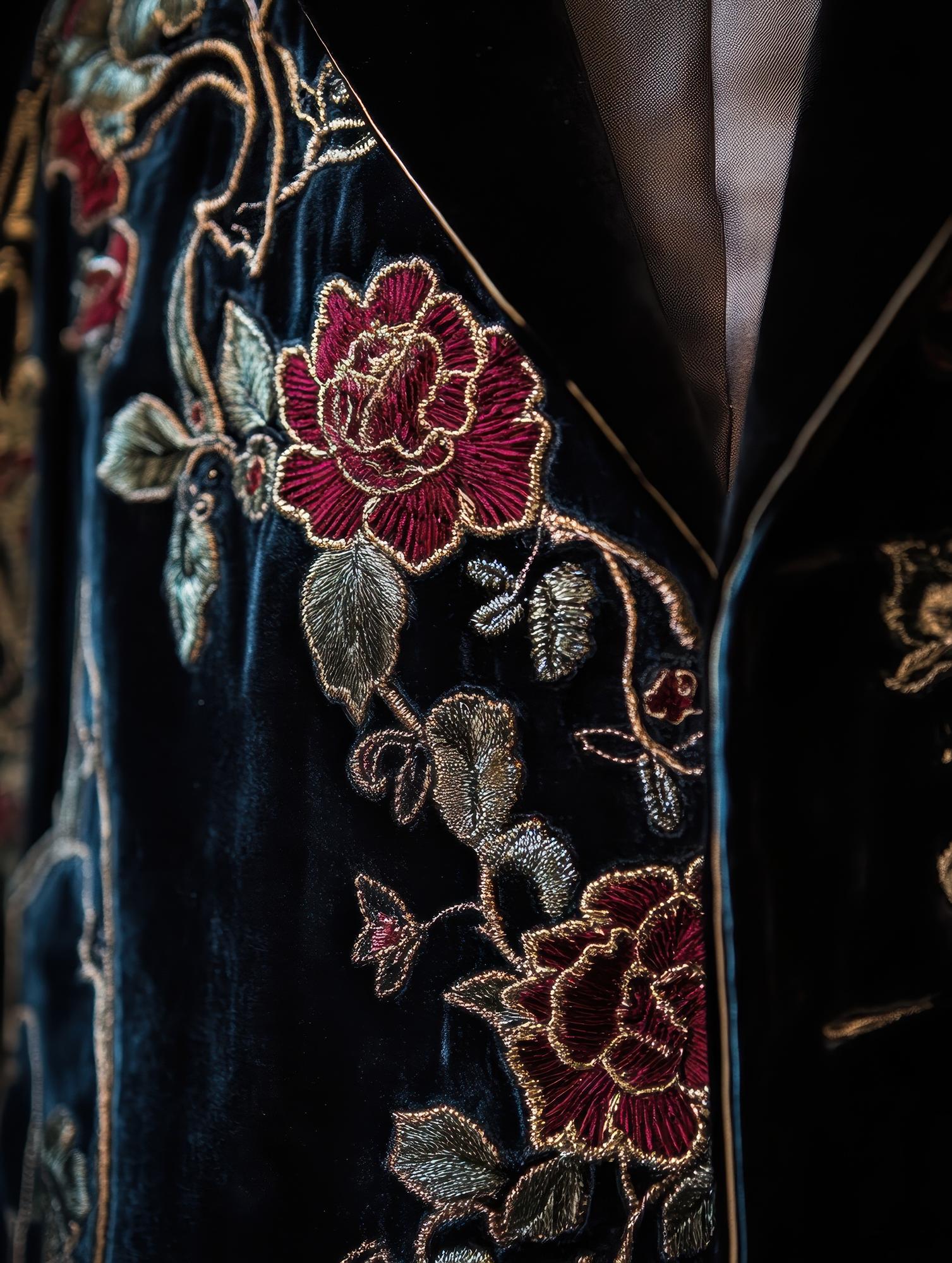Restored traditional embroidered shirt